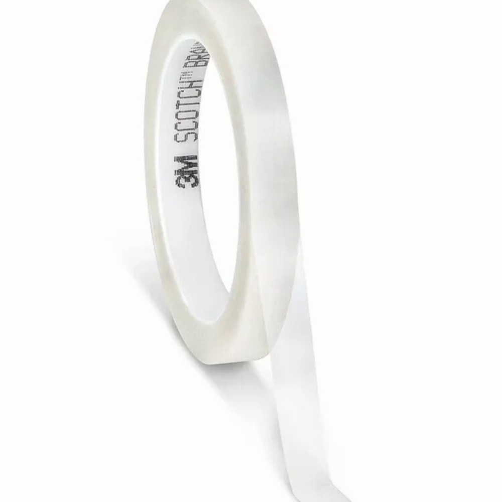 (1) New Roll 3M 850 Polyester Film Tape Clear 3/4 Inch × 72 Yards
